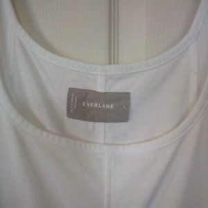 Luxe Cotton Seamed Tank Dress